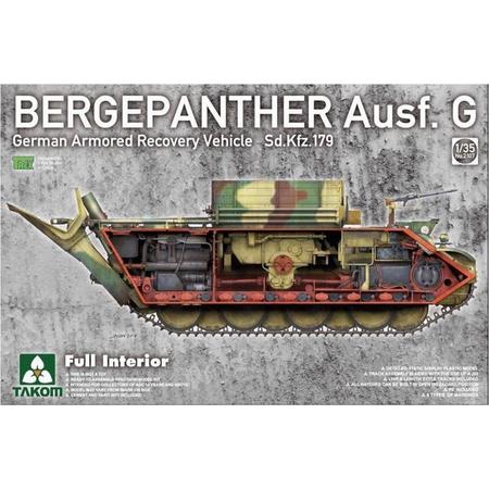 Takom | 2107 | Bergepanther Ausf.G | Full interior | 1:35